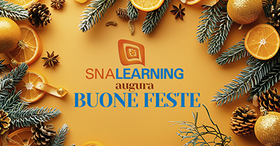 Buone feste e buon 2025 dallo staff di SNA Learning